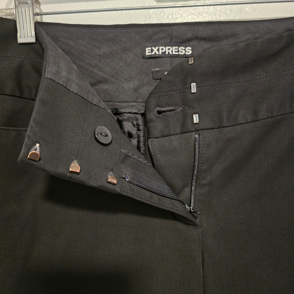 Express - Black Bootcut Editor Pants - image 5